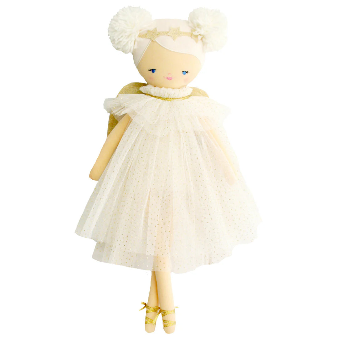 N11316IG - Ava Angel Doll 48cm Ivory Gold
