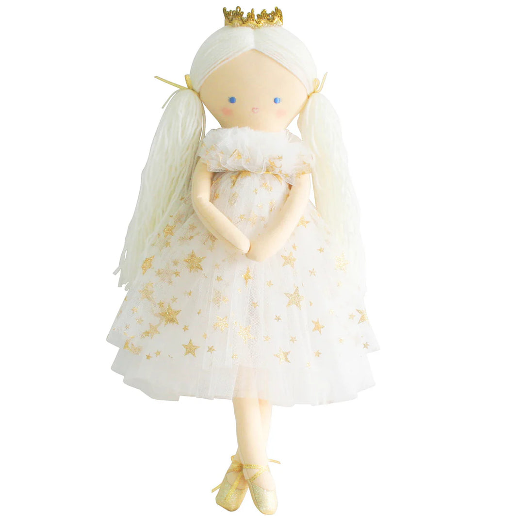 N10968B - Penelope Princess 50cm Gold Star Tulle