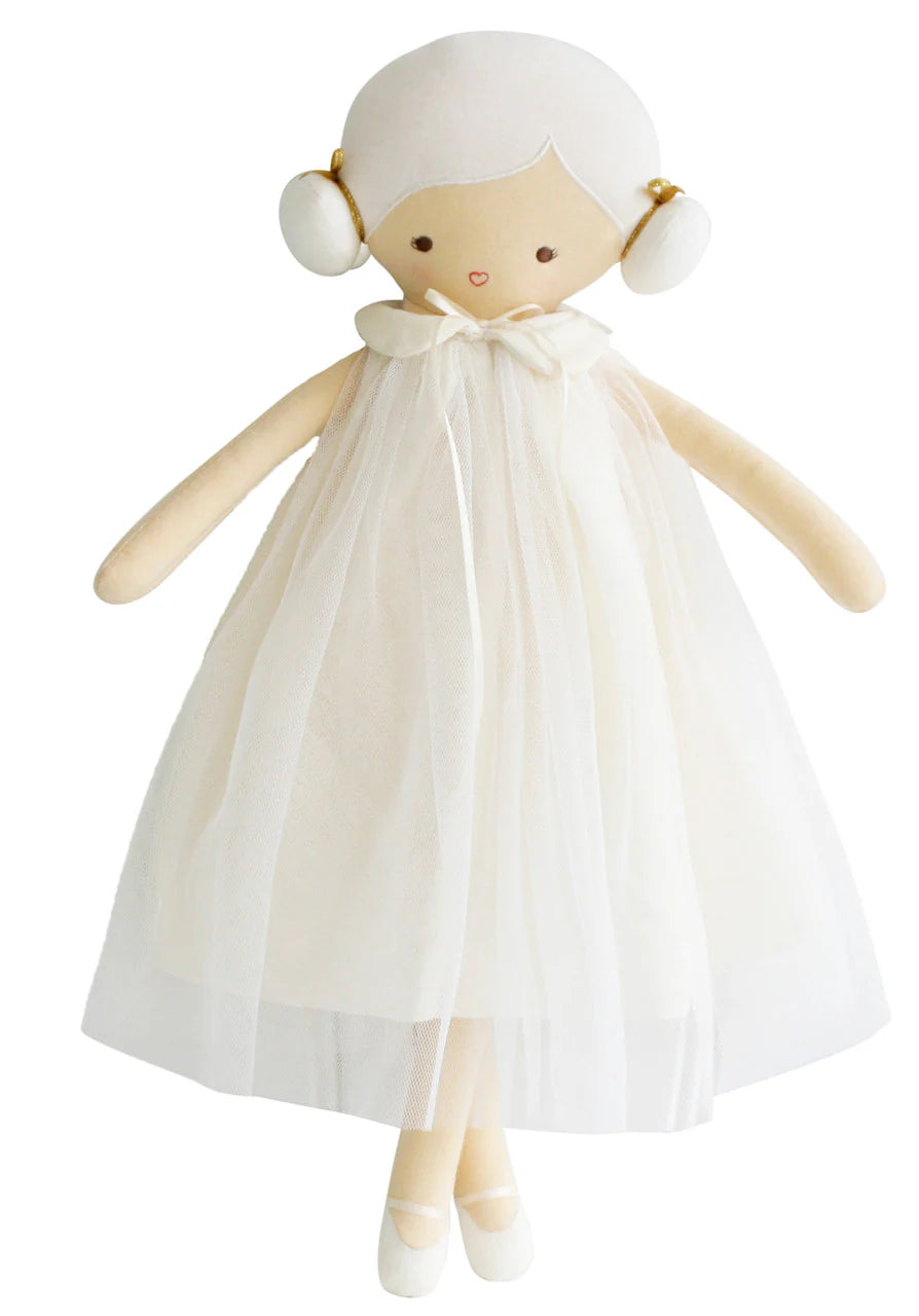 N10446I - Lulu Doll 48cm Ivory