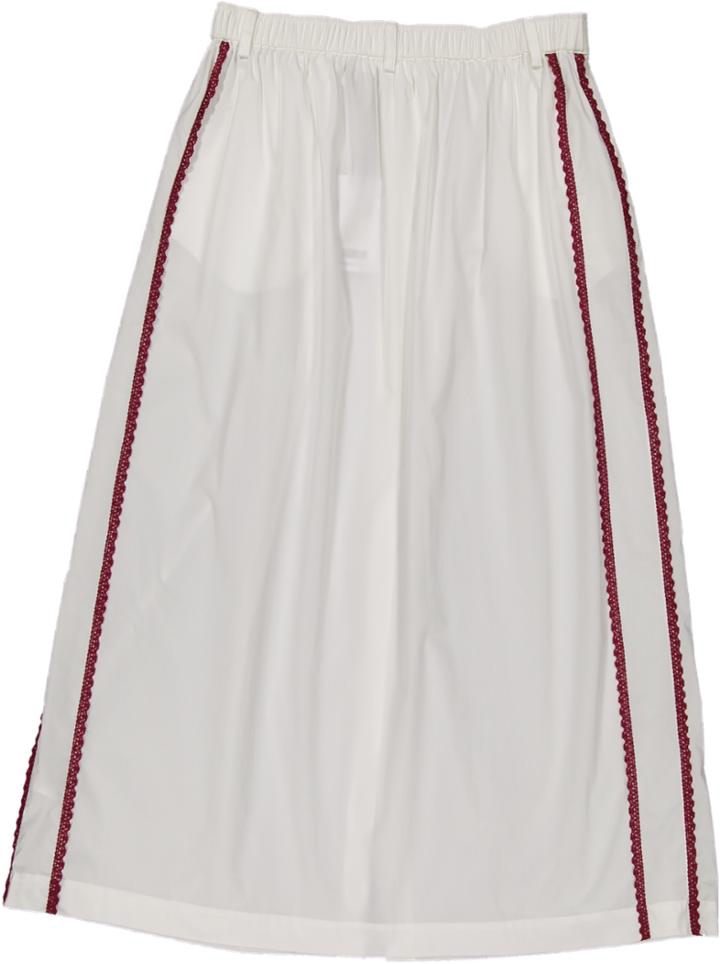 SKIRT VALDUCHESSE-WHITE