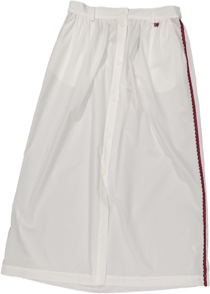 SKIRT VALDUCHESSE-WHITE