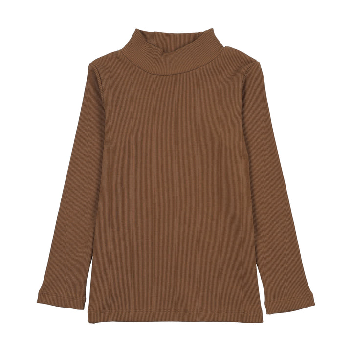 FAW26-BD7 MOCKNECK T-SHIRT - Ochre