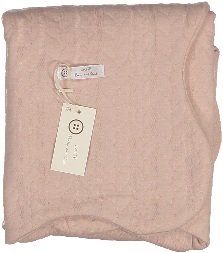 COPERTA SCALLOP-Treccia Rose