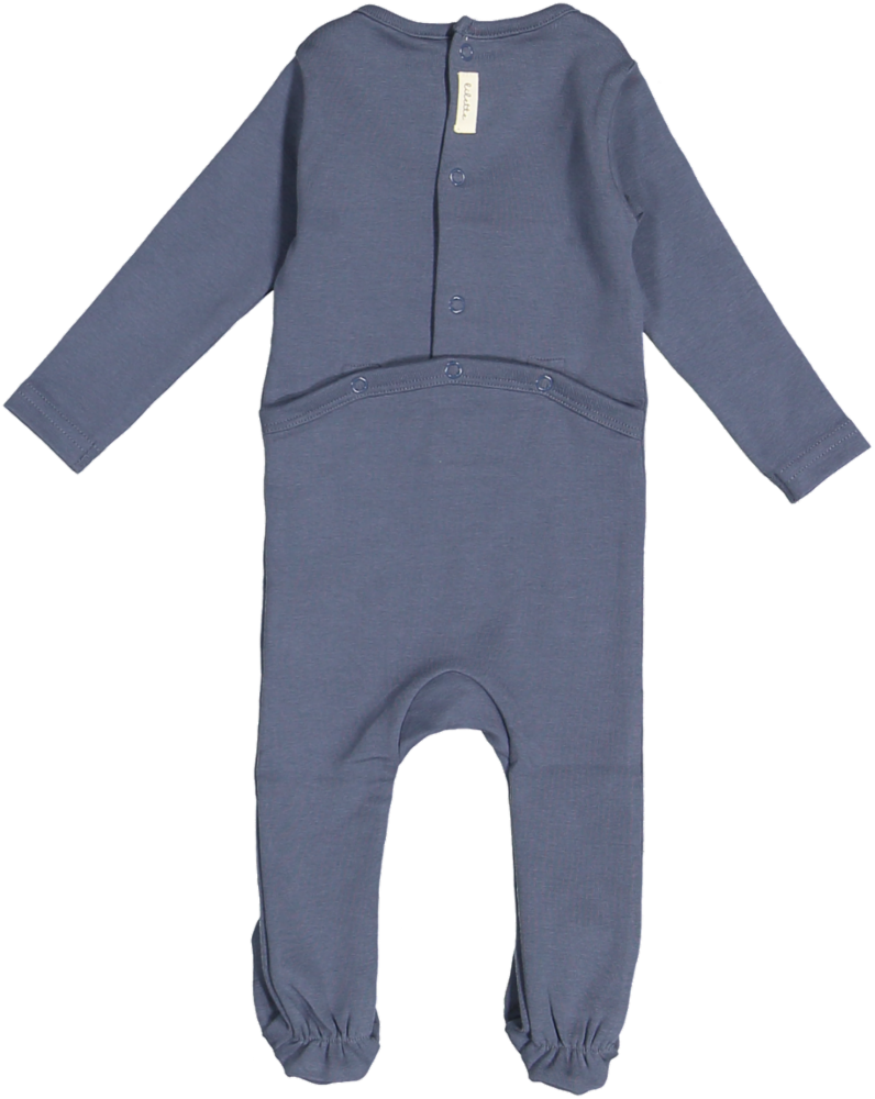 Nautical Graphic Footie-Off Navy