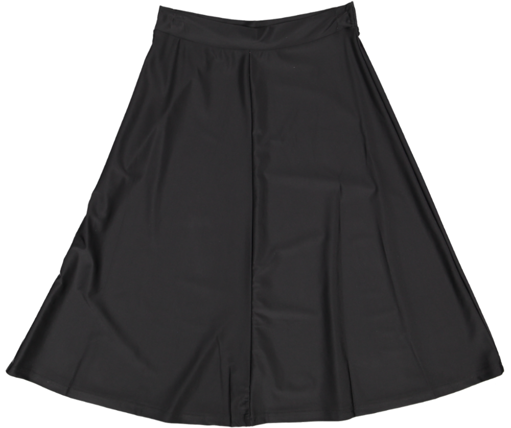 Swimwear Skirt Short 27in.-Black