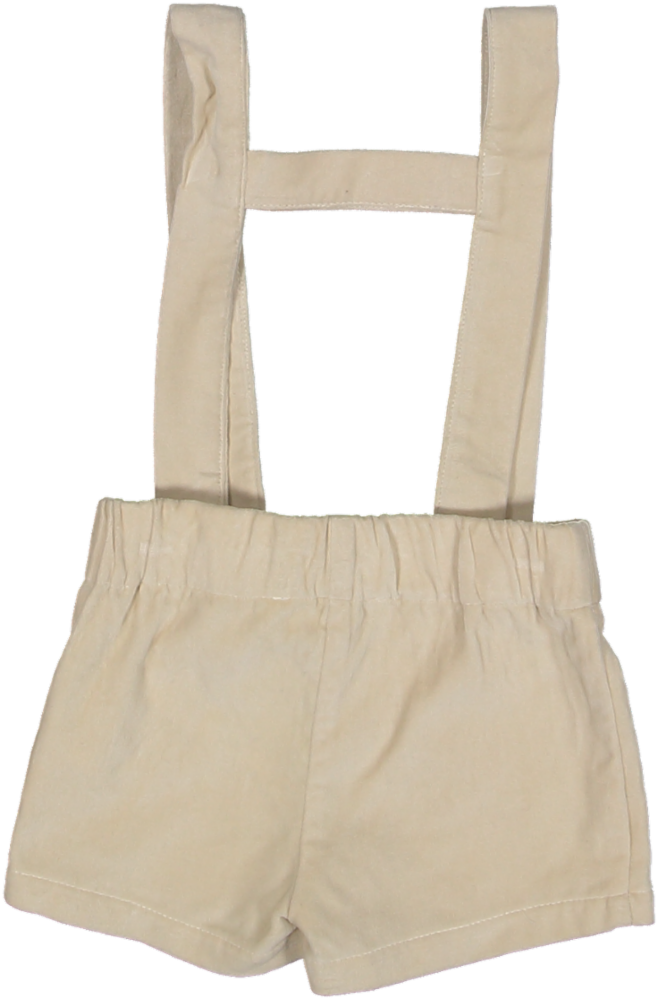 AW26NCNV5010-VELVET SUSPENDER PANTS-CREAM