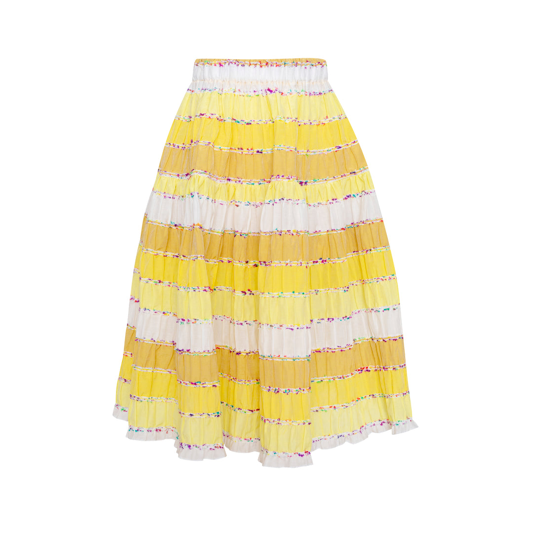 Cotton Skirt Sunrise Yellow