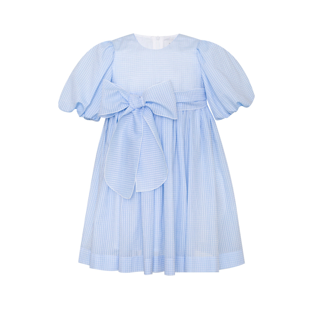 Special Edition Cotton Dress Breeze Cover knee Blue