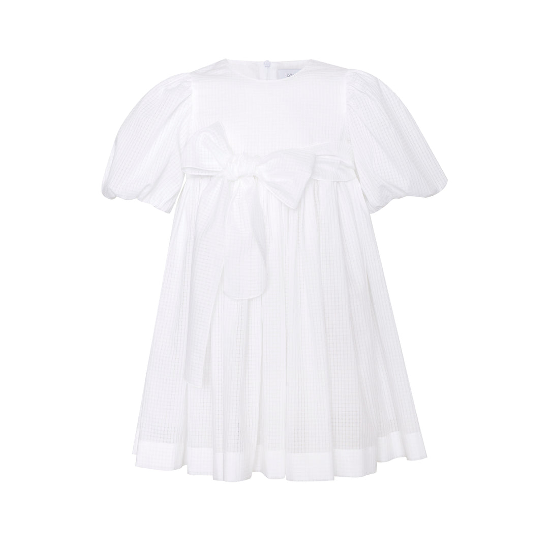 Special Edition Cotton Dress Breeze Cover knee White