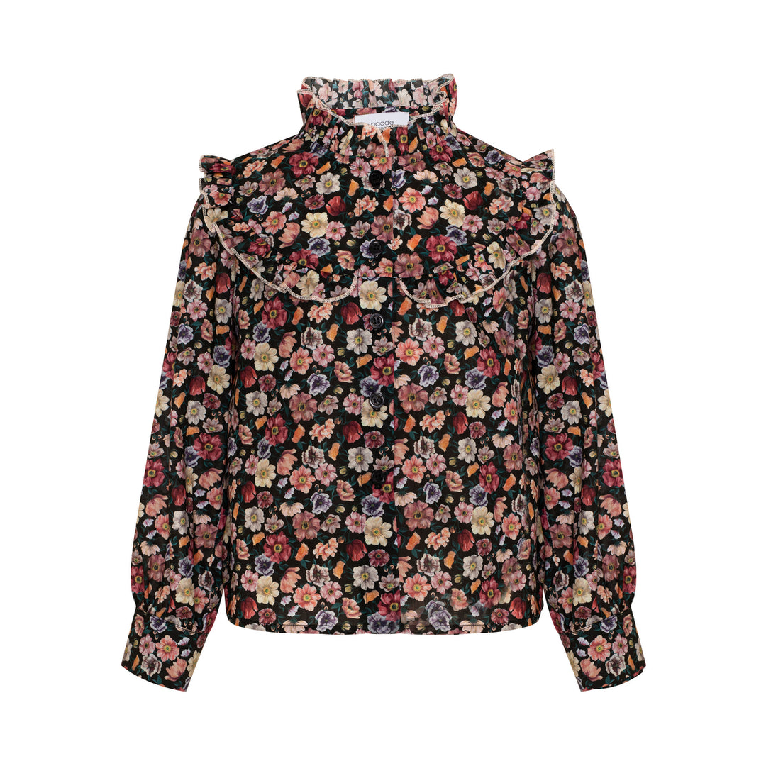 COTTON BLOUSE COSMOS-Multicolor