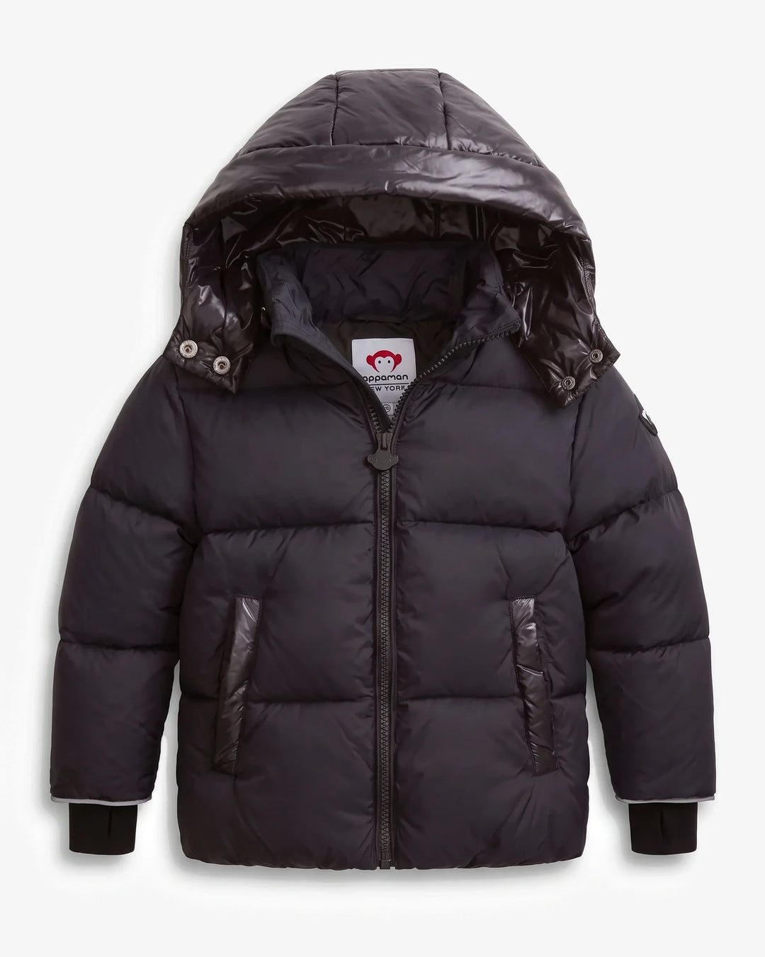 B0111-PAS0C2 Park Ave Puffer Black