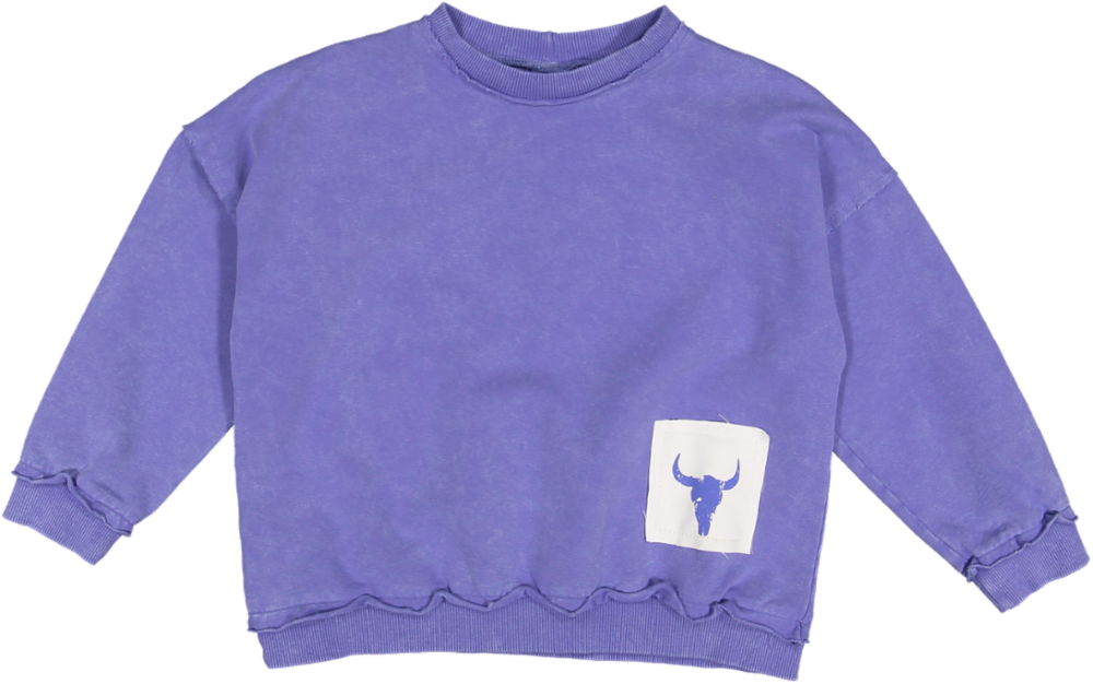 113 VINTAGE SWEATSHIRT - PURPLE
