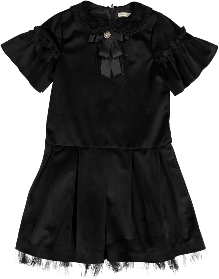 PS25W003001-GIRL DRESS-F/L