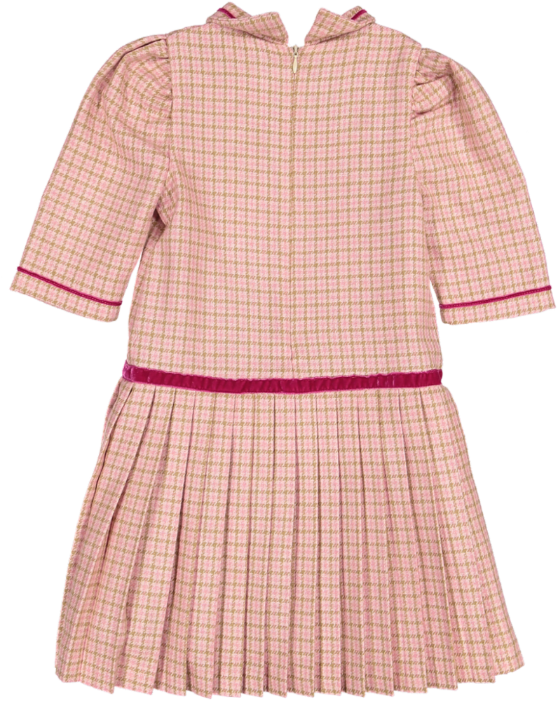 PS25W003013-GIRL DRESS-B/L