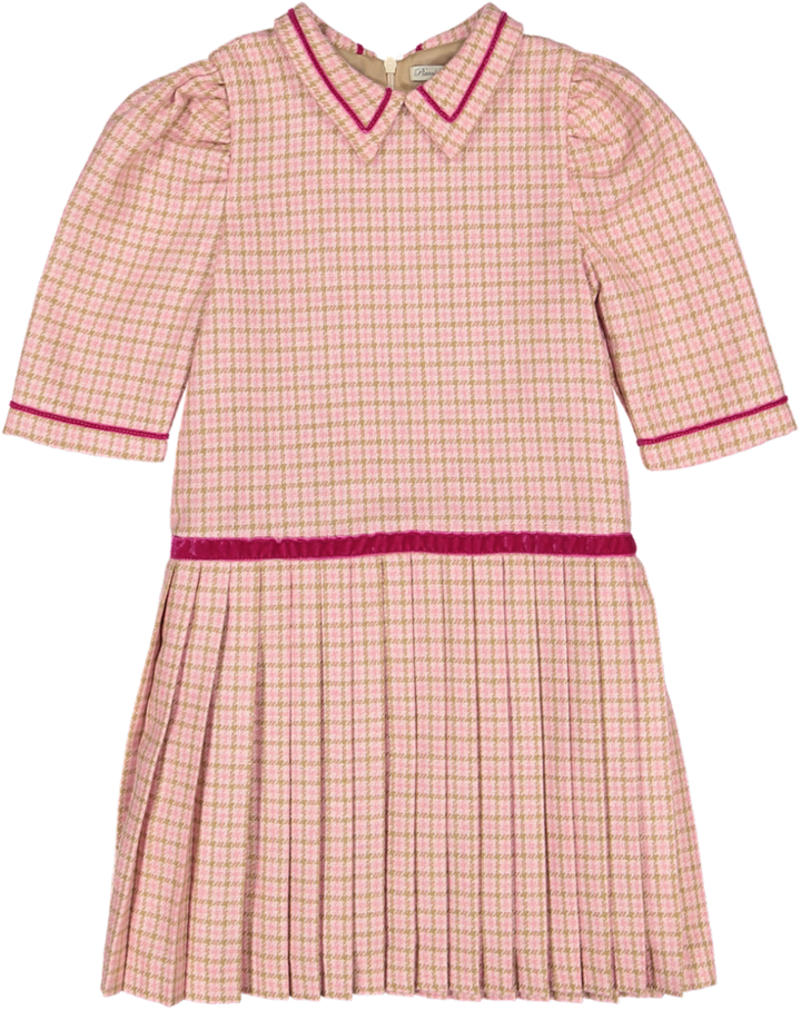 PS25W003013-GIRL DRESS-B/L