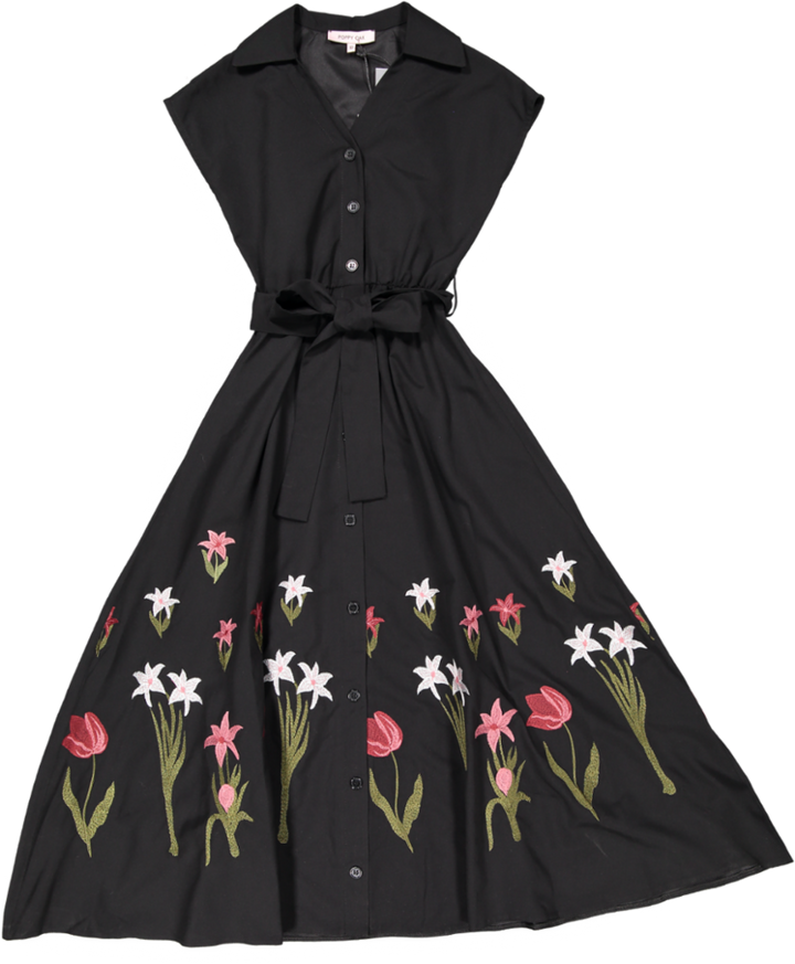 SABARAT DRESS-03-Black