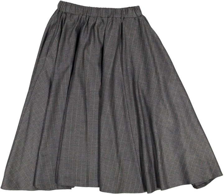 SABLET SKIRT-04-Grey Stripe