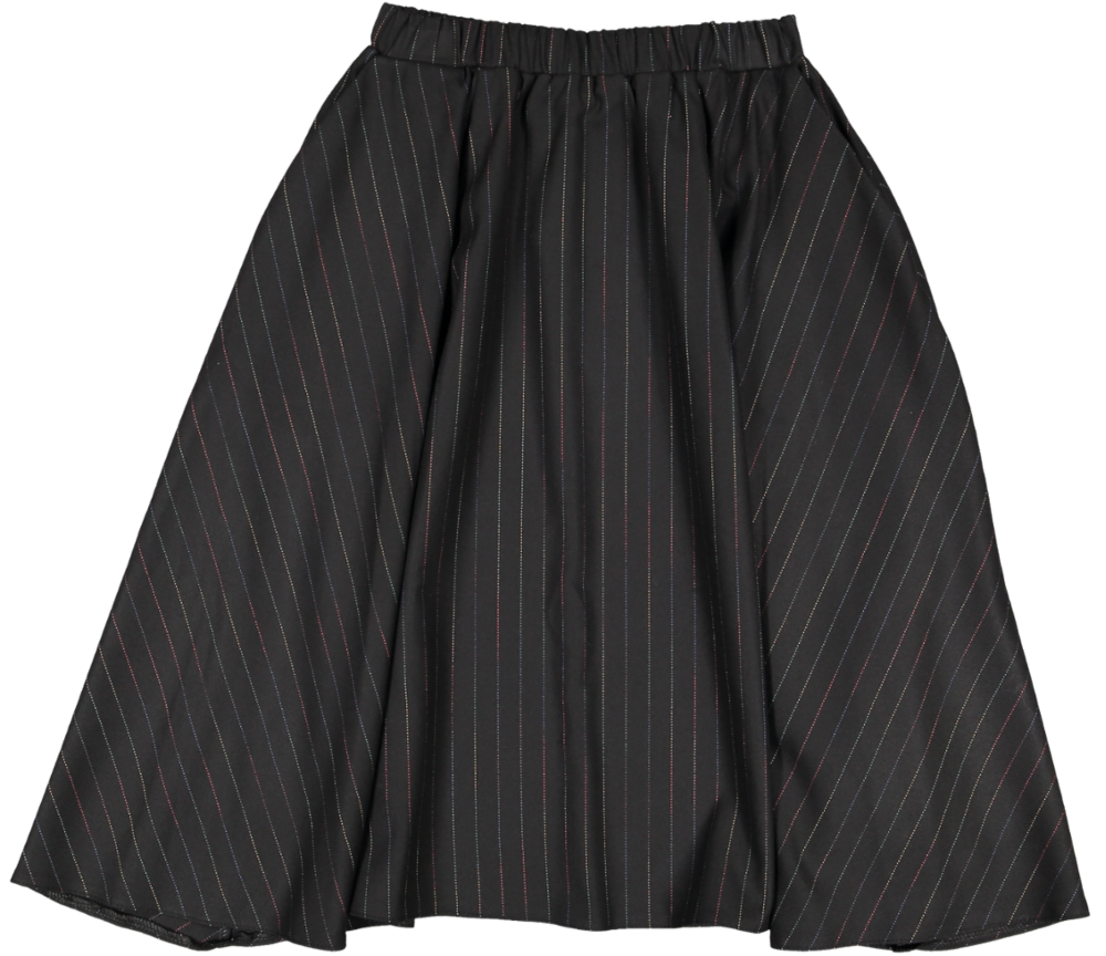 SABLET SKIRT-04-Black Stripe