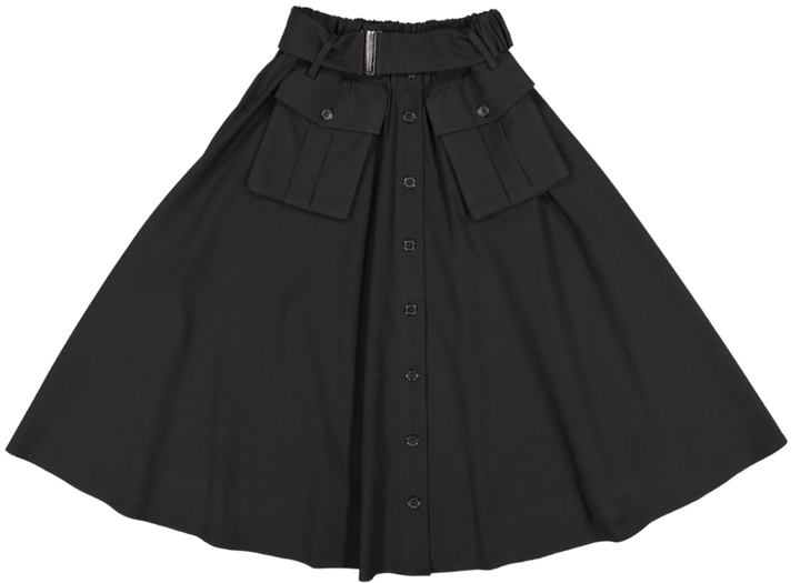 SAULX SKIRT-17-Black
