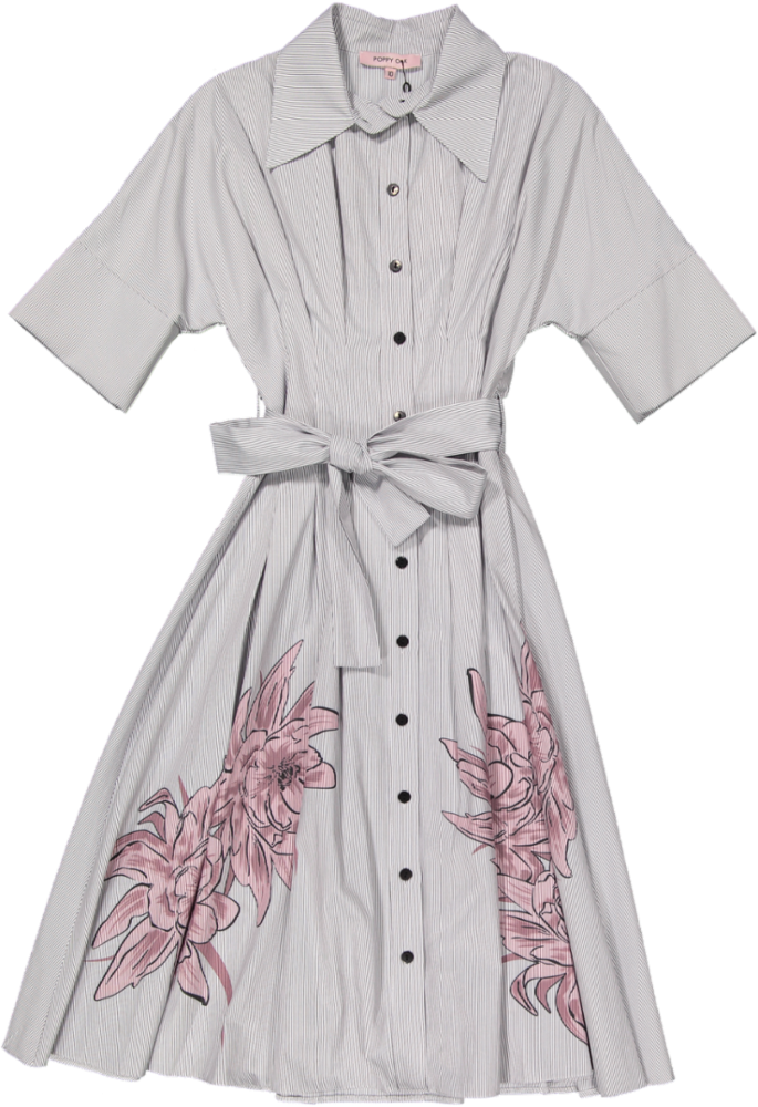 TOOME-DRESS 24-Stripe