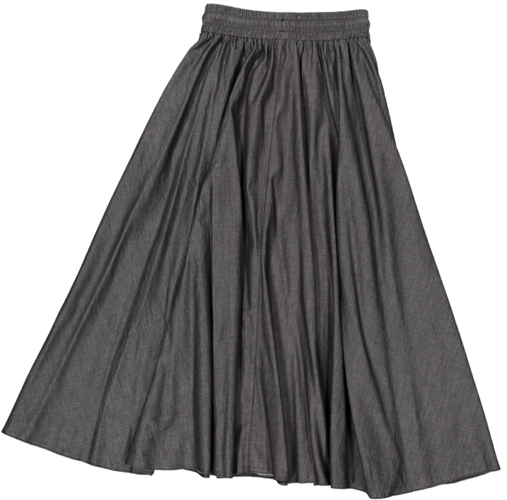 TRURO SKIRT 25A REG LENGTH-Black Denim