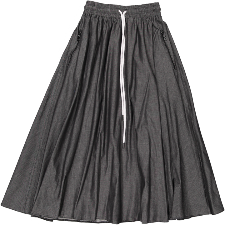 TRURO SKIRT 25A REG LENGTH-Black Denim