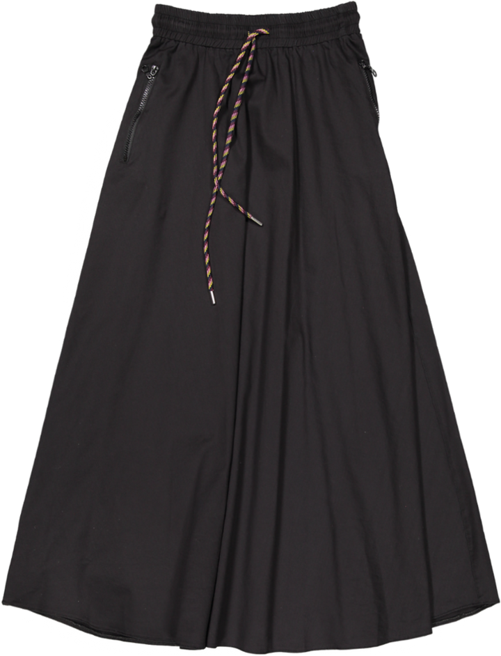 TRURO SKIRT 25B MAXI LENGTH-Black