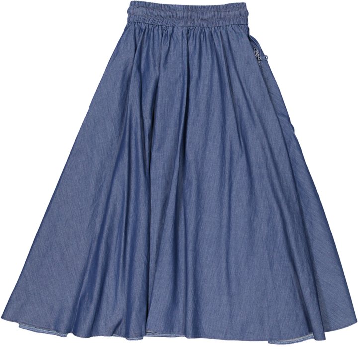 TRURO SKIRT 25A REG LENGTH-Dark Denim