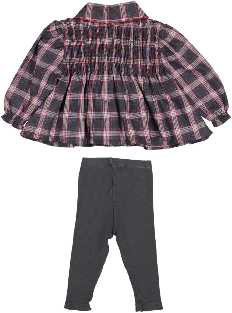 PPS-GS-07-PLAID 2 PC GIRLS