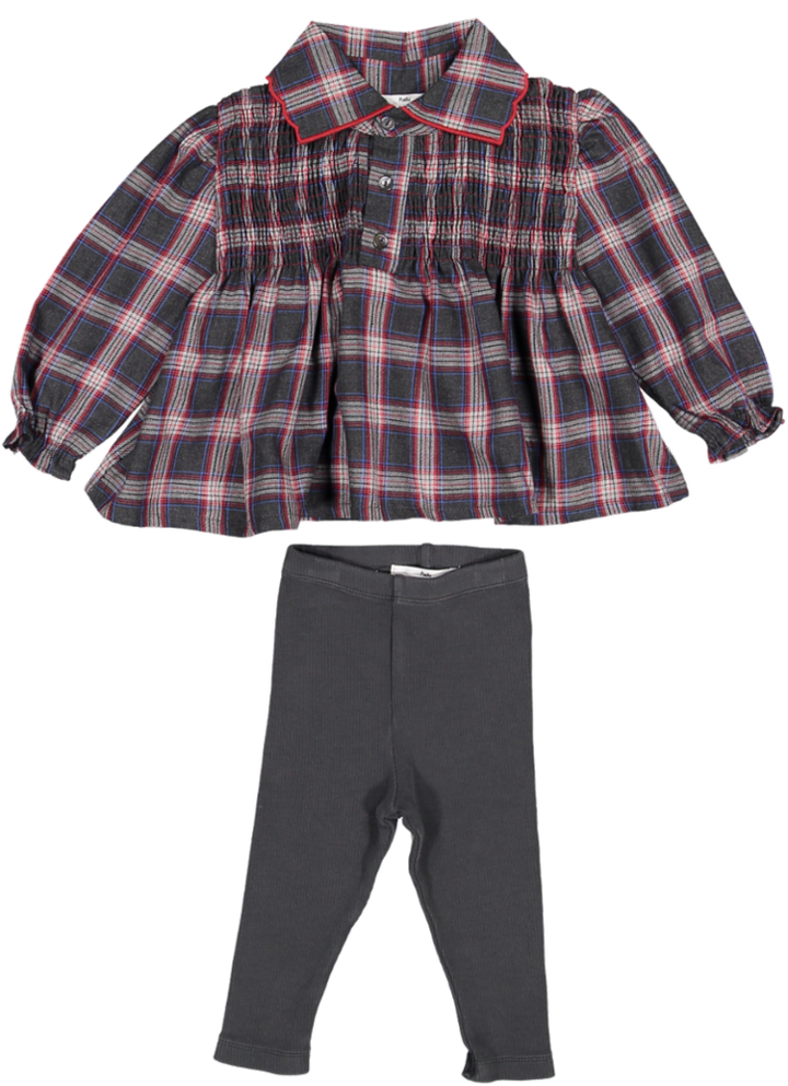 PPS-GS-07-PLAID 2 PC GIRLS