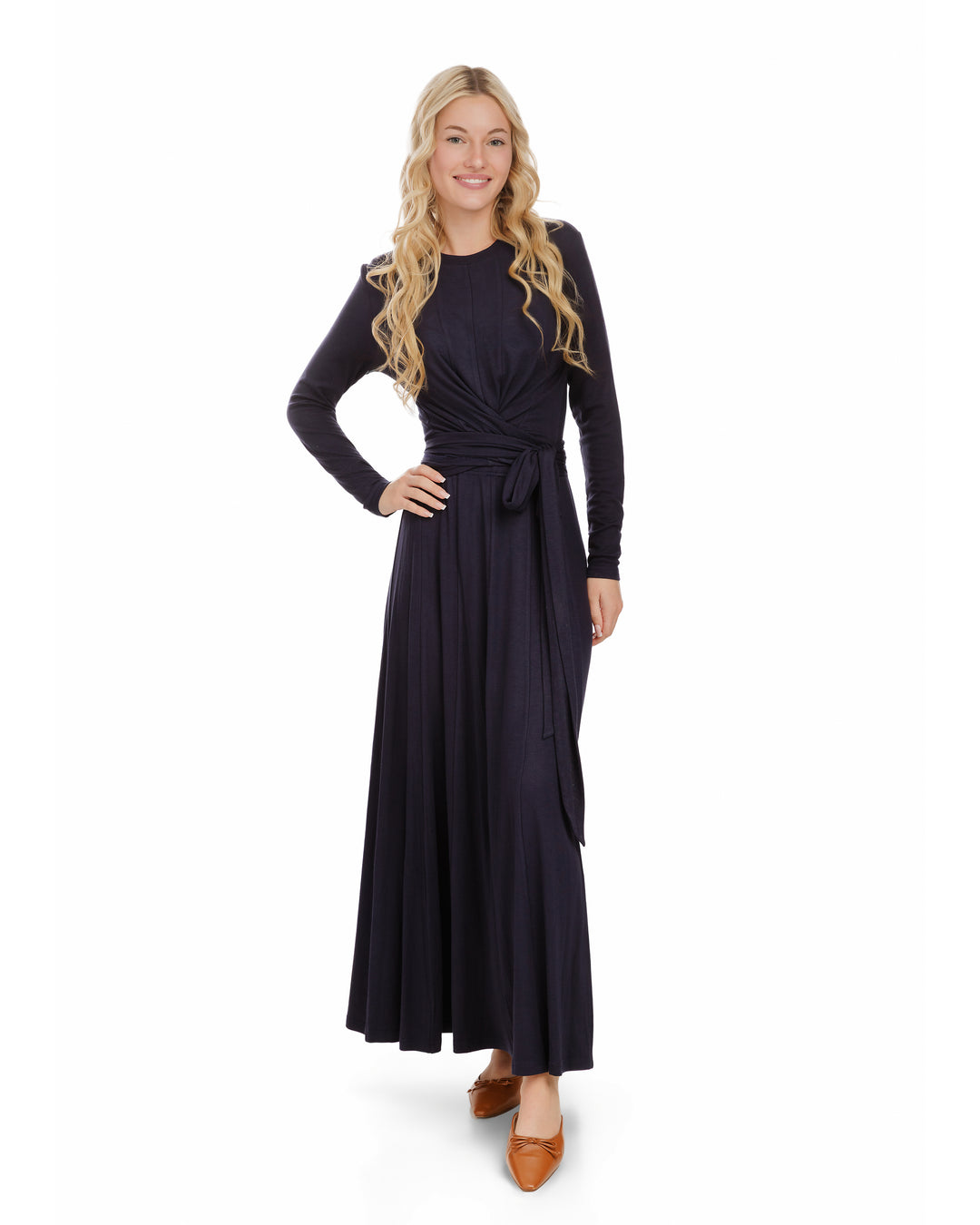 RVS631S-A-Paneled Skirt- Midnight