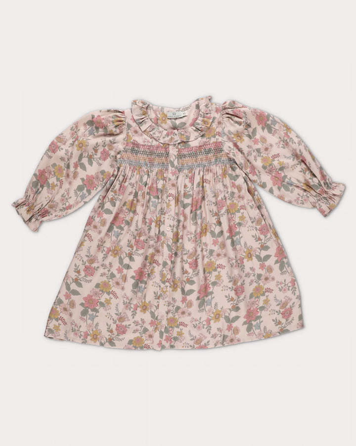 FC-FW26-00022 JEANETTE DRESS SHORT - VISCOSE TWILL BLOOM