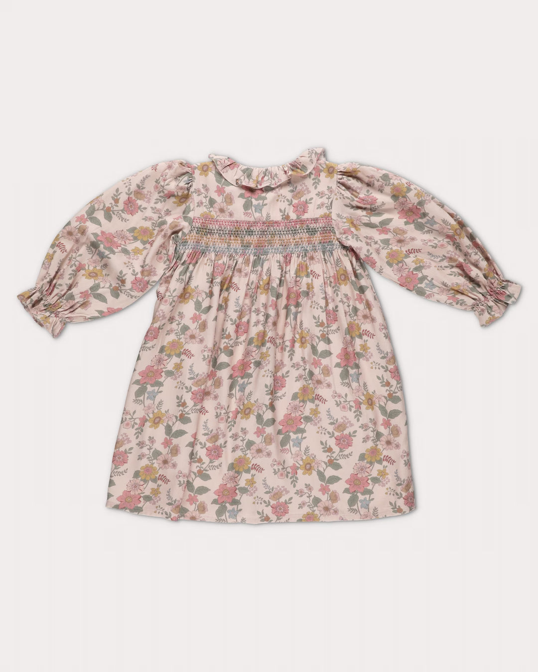 FC-FW26-00022 JEANETTE DRESS SHORT - VISCOSE TWILL BLOOM