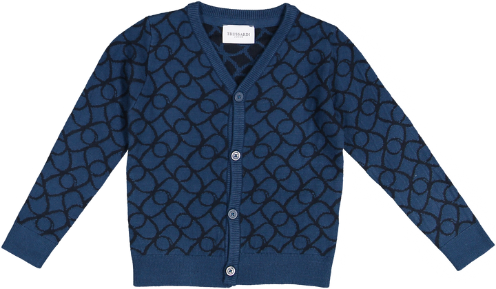 CARDIGAN BORSI-LIGHT BLUE NIGHT/BLACK