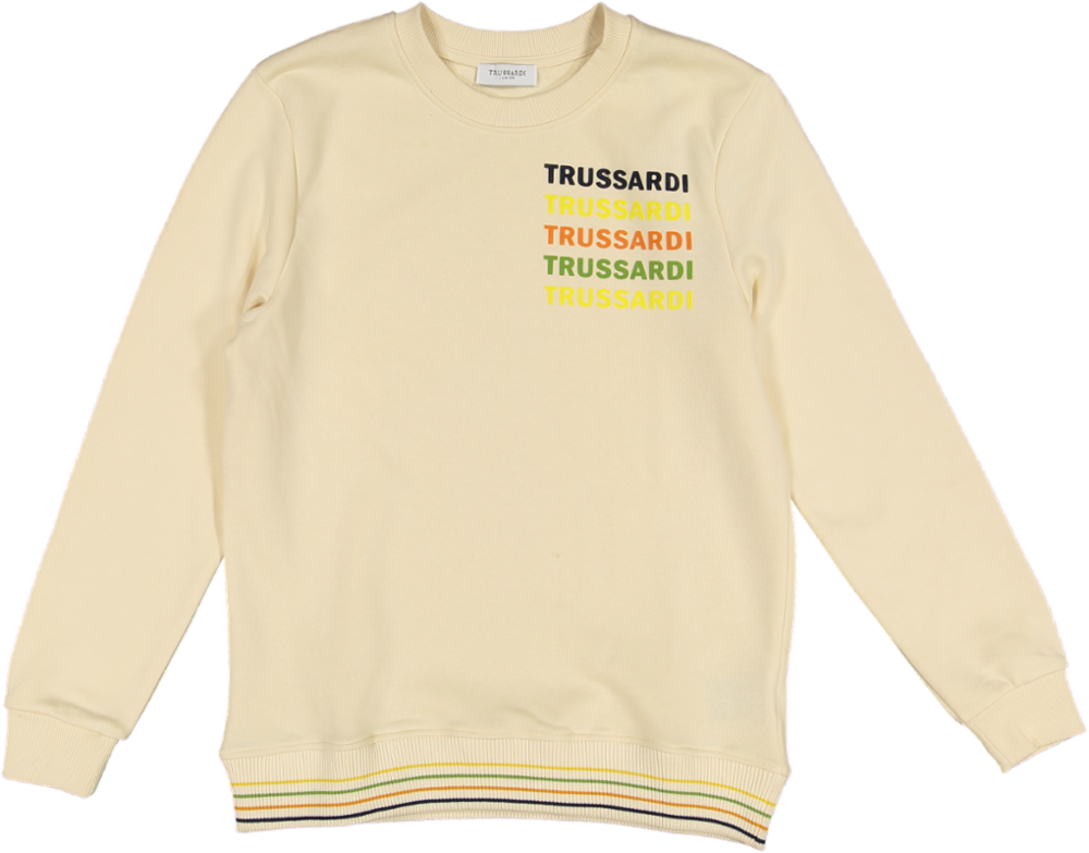 80s TRUSSARDI vintage sweat shirt トラサルディ｜スウェット