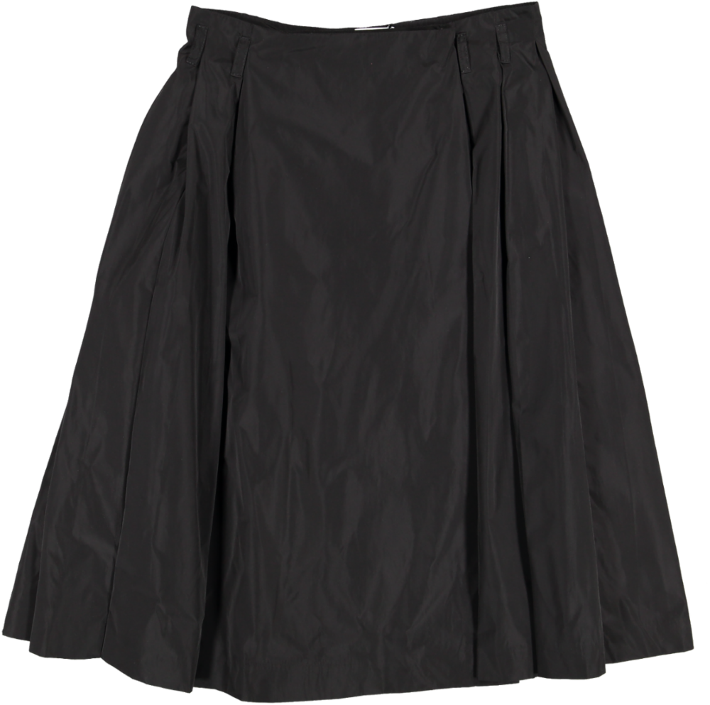 UNLABEL 2 SKIRT-BLACK