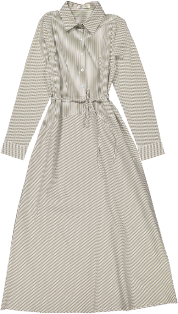 SN2626 TANIA DRESS - MOSS BEIGE