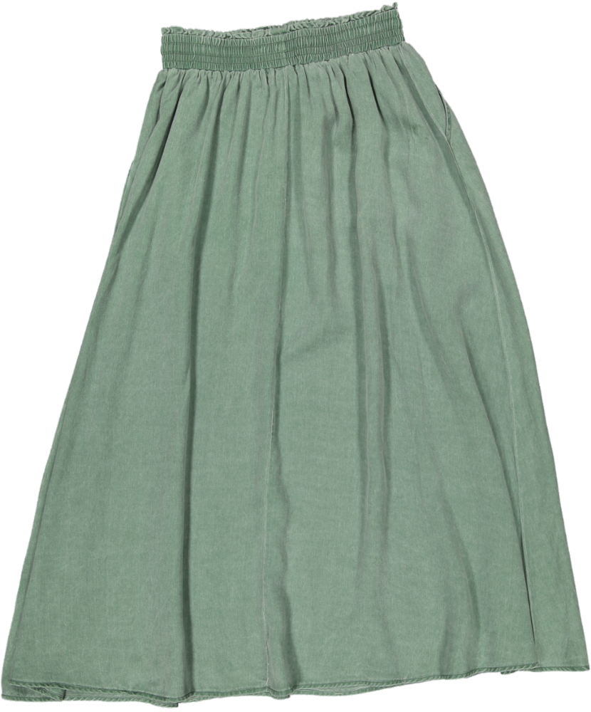 SN2644 MARILENA SKIRT - KELLY GREEN