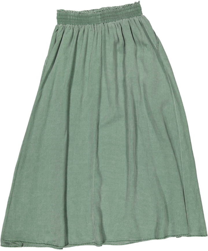 SN2644 MARILENA SKIRT - KELLY GREEN