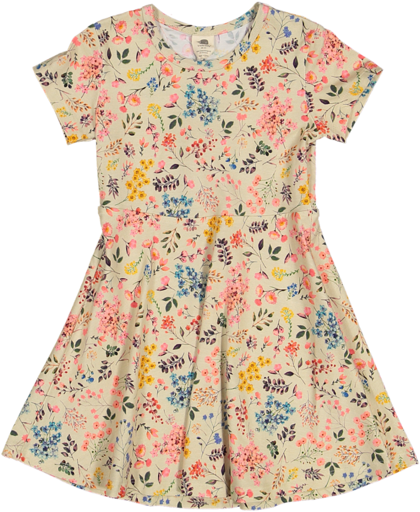 MN31-320-Mini Flowers - Skater Dress