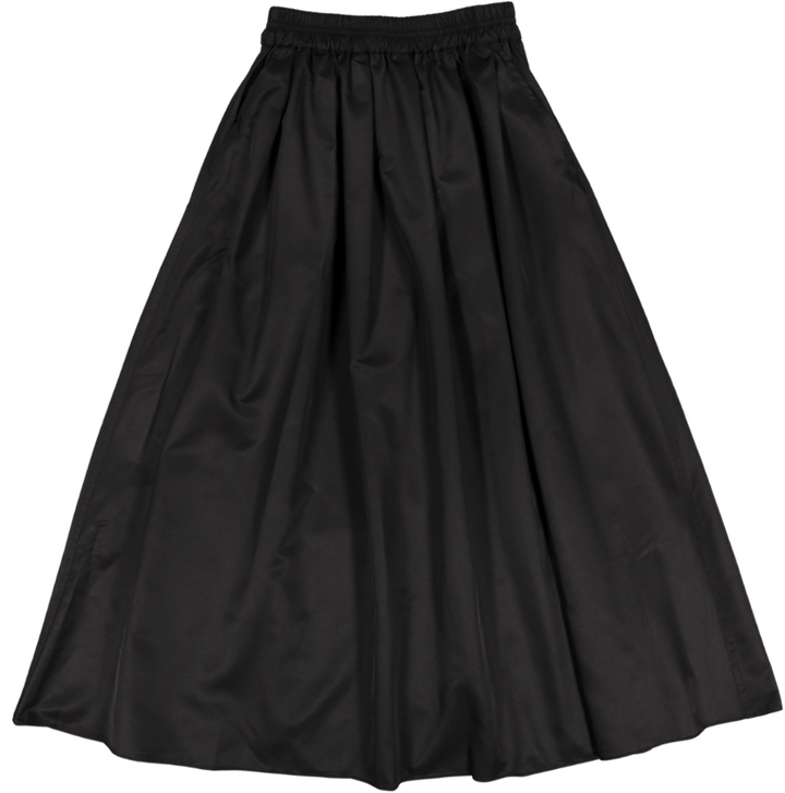 109-BALD SKIRT-Black