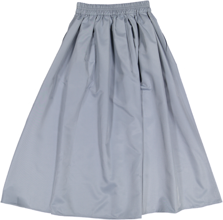 109-BALD SKIRT-Light Blue