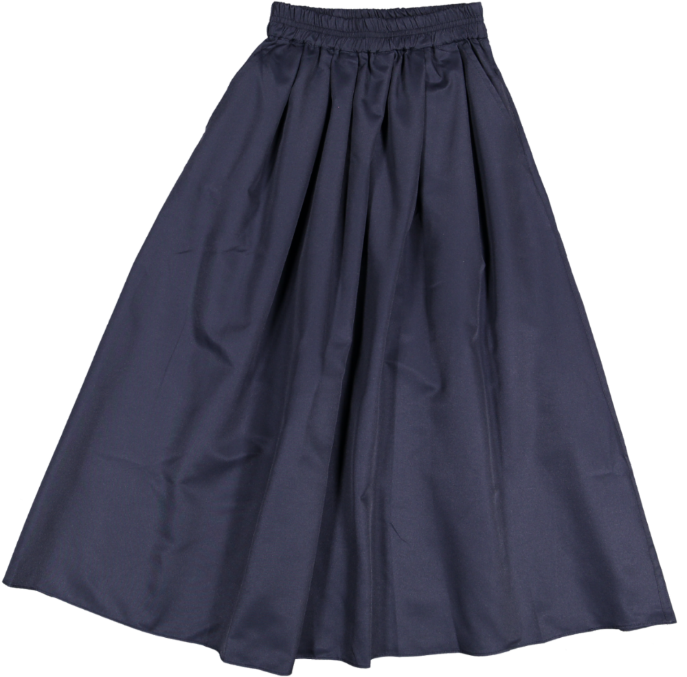 109-BALD SKIRT-Navy