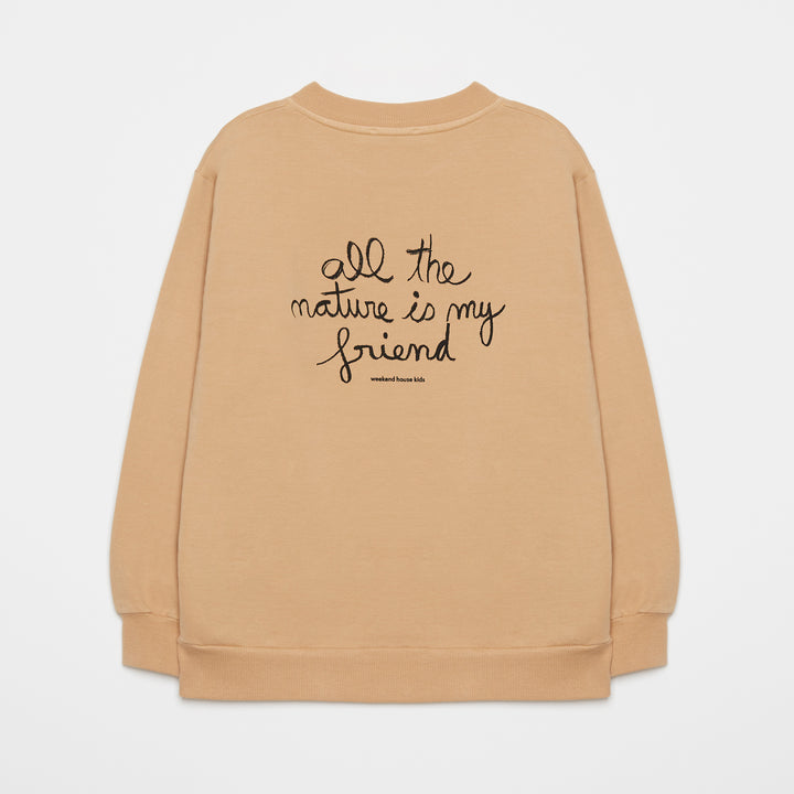 560-SOFT BROWN-TURTLE SWEATSHIRT