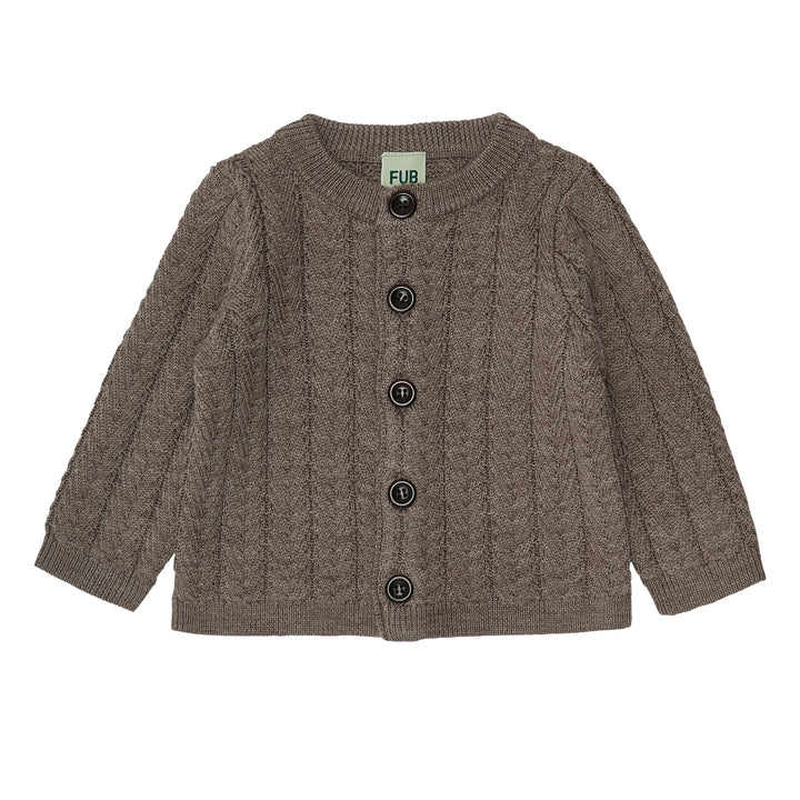 AW5822/5922.Baby Structure Cardigan +Bloomers-Beige Melange