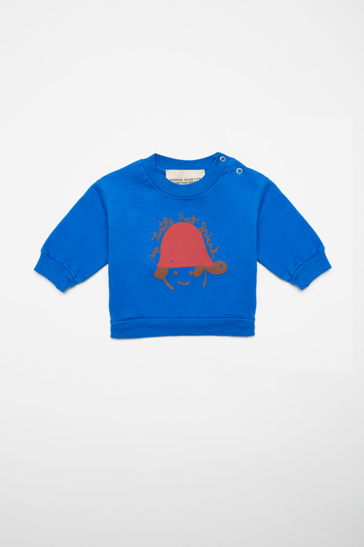 631-DARK BLUE-TURTLE HAT SWEATSHIRT