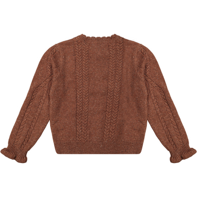 CASELLE CARDIGAN-Braid Jacquard