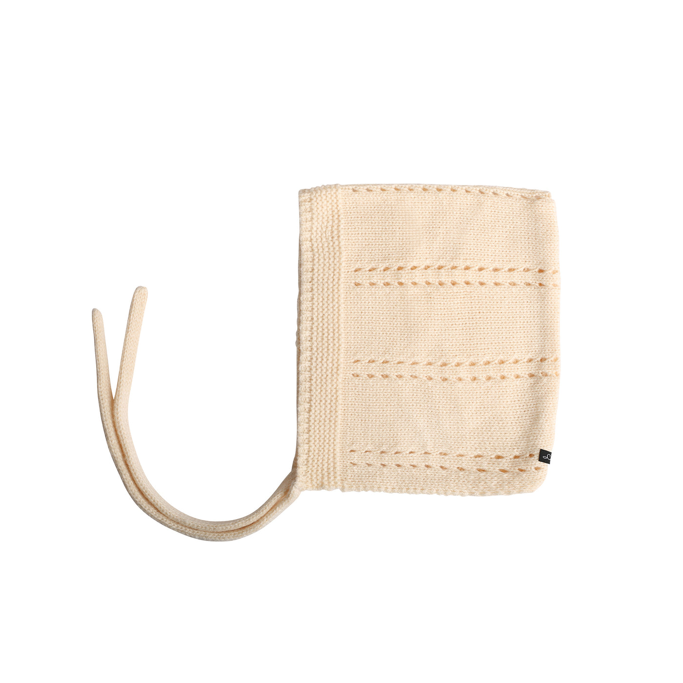 PERFORATED BONNET-CREAM