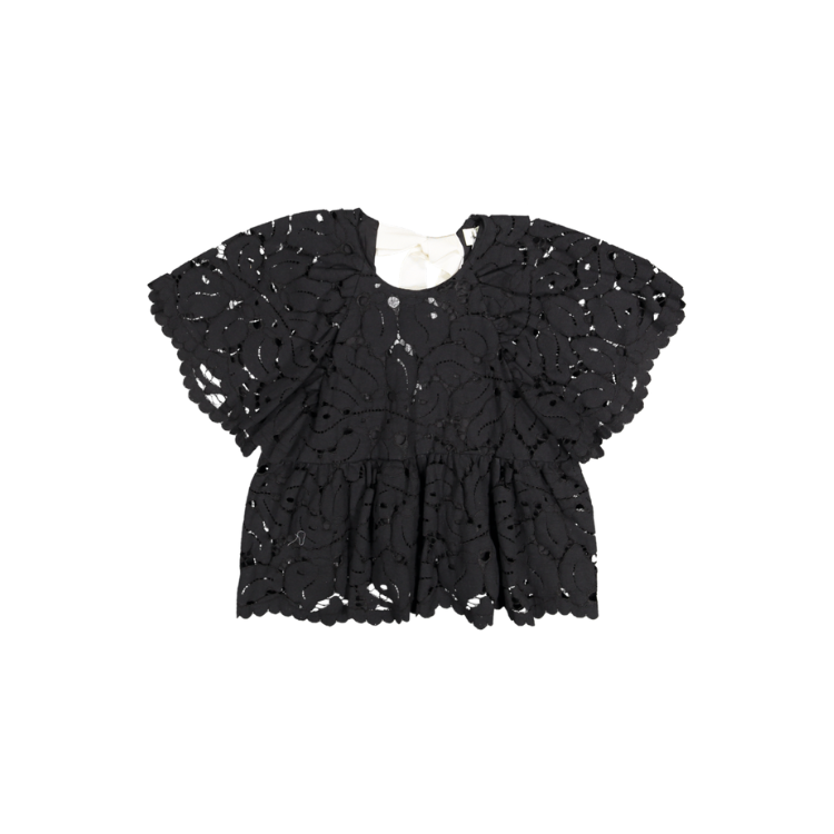 BLISS TOP-Black Lace