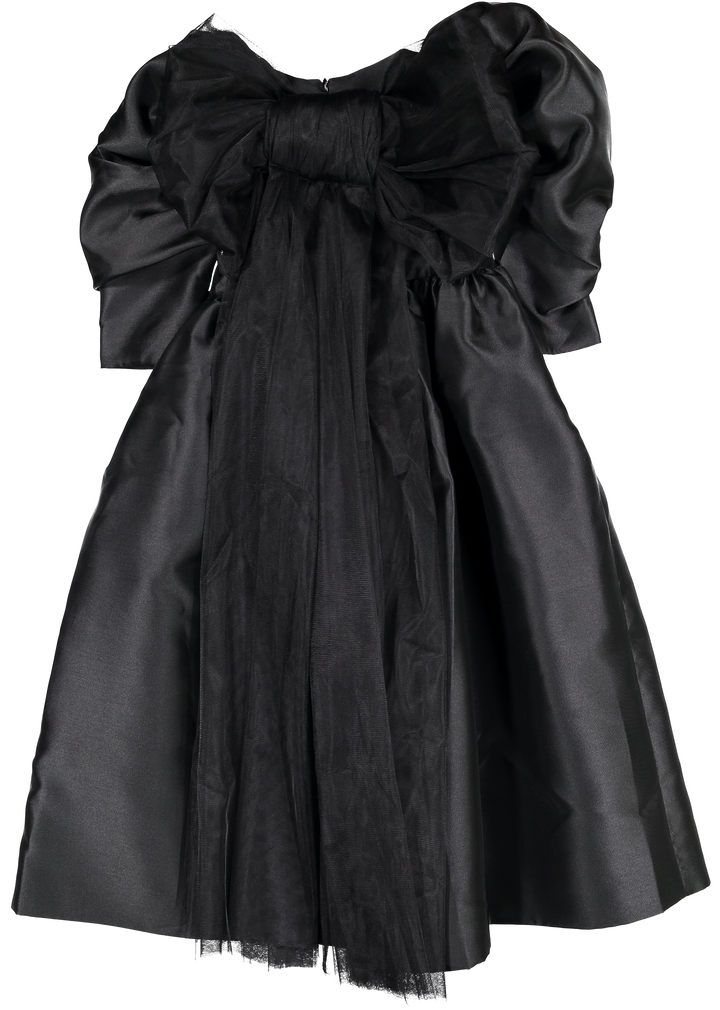 AW22-47.DIANA DRESS (GOWN)- ONYX BLACK